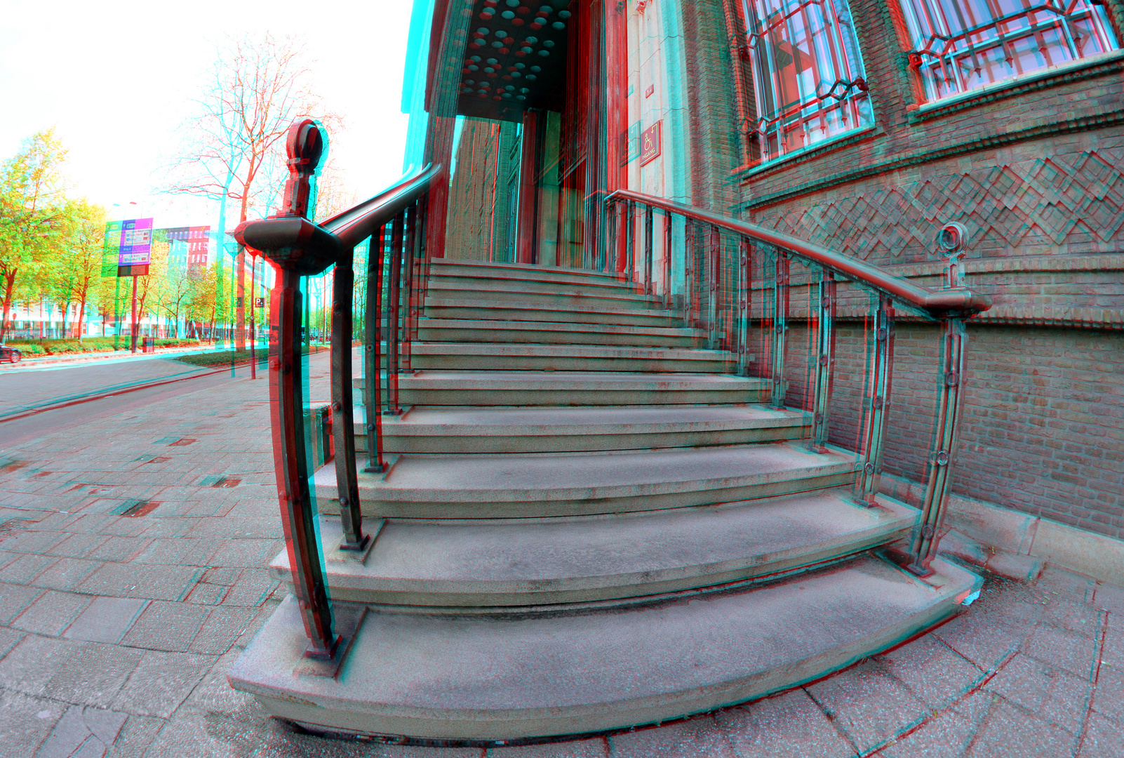 westblaak Rotterdam 3D Fish-eye 8mm