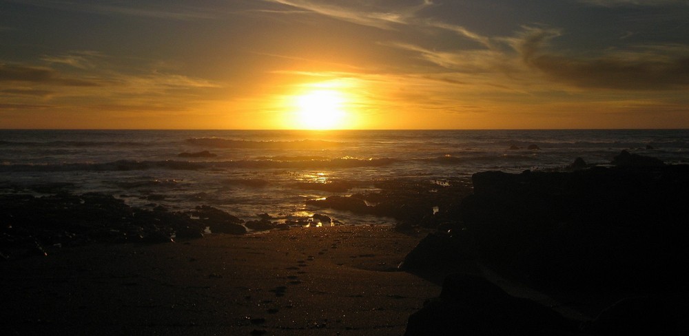 Westcoast Part 5 Footsteps in the sand