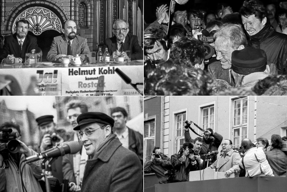 Westdeutsche Politprominenz in der DDR-Wendezeit