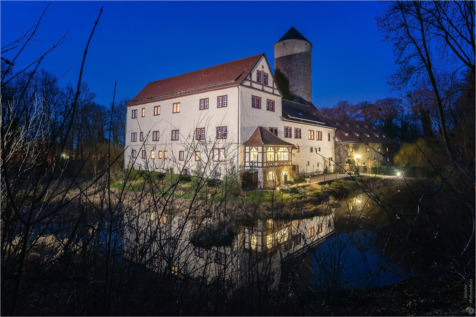 Westerburg: Kastell, Bergfried, 2. Burggraben