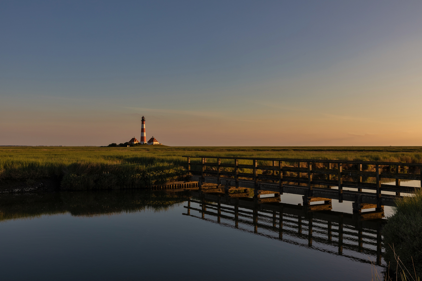 Westerhever Abendstimmung