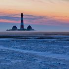 Westerhever am Winterabend