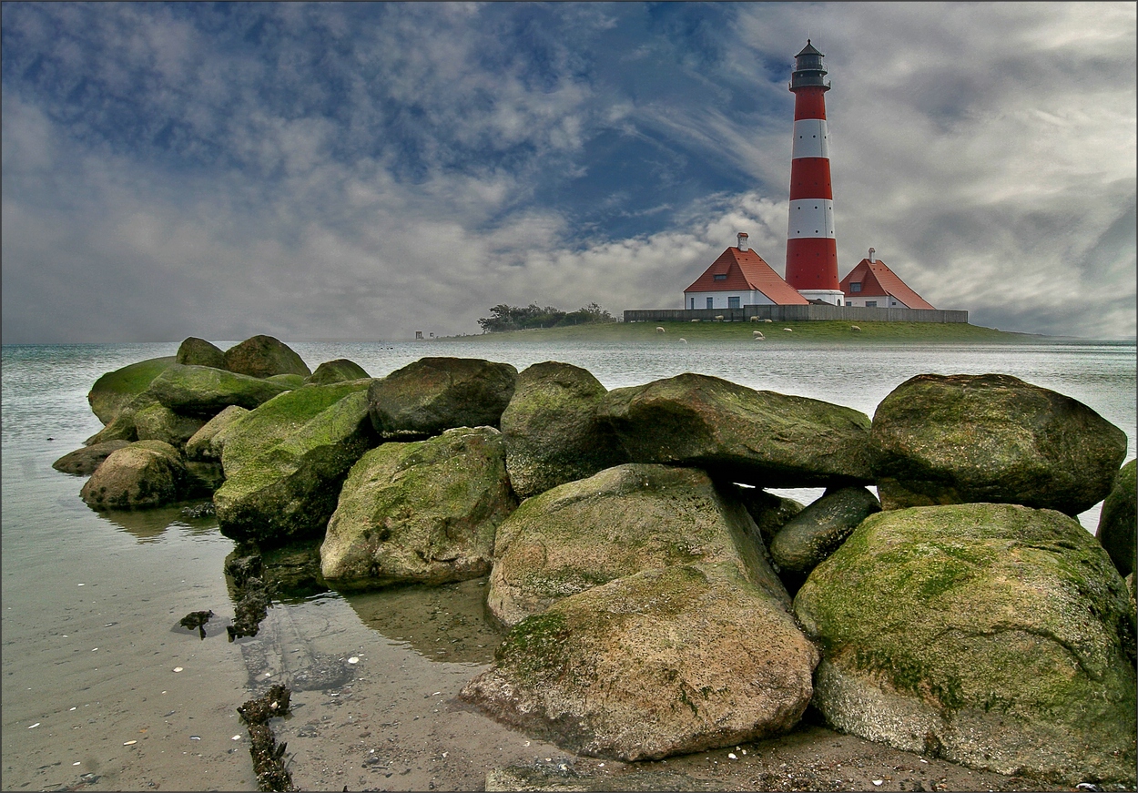 * Westerhever at high tide *