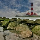 * Westerhever at high tide *