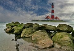 * Westerhever at high tide *