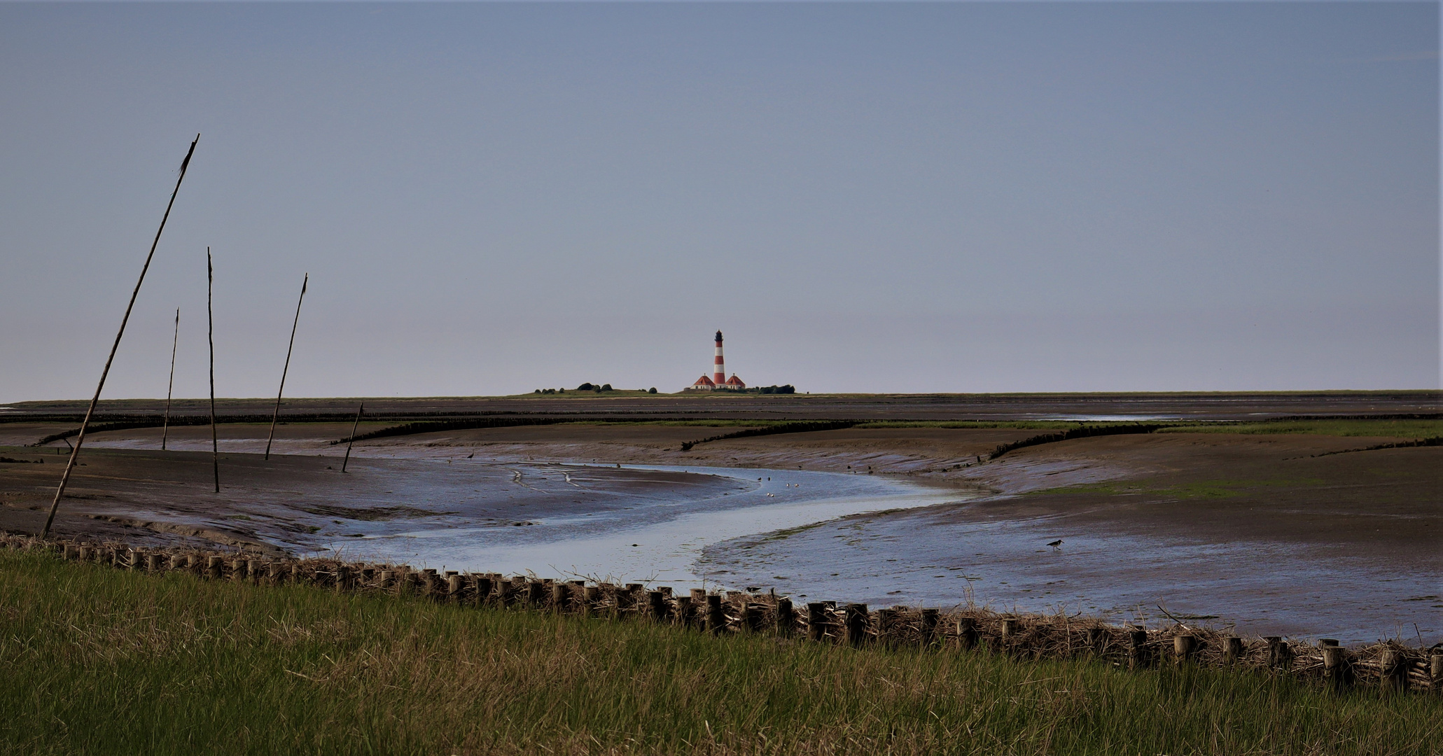 Westerhever aus der Ferne