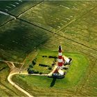 Westerhever aus der Vogelperspektive