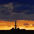 Westerhever bei Sonnenuntergang