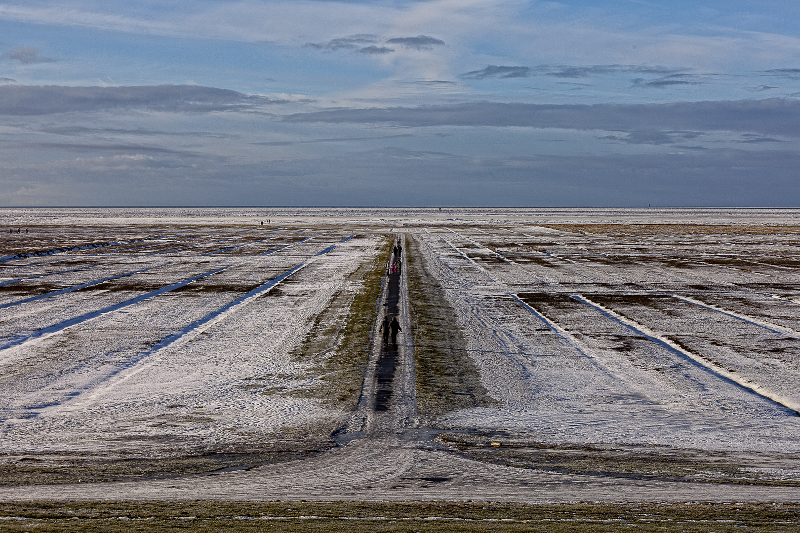 Westerhever endlos (Richtung Sandbank)