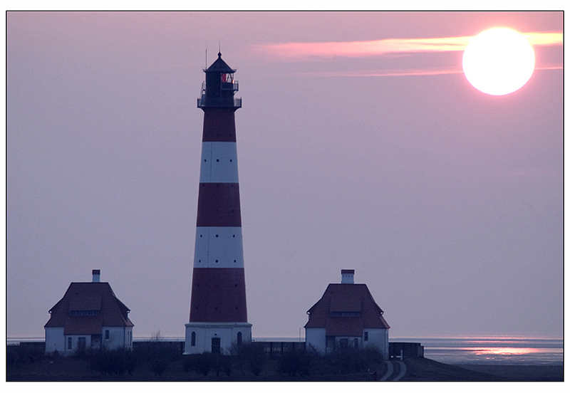 Westerhever gestern abend