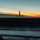 Westerhever im Abendlicht