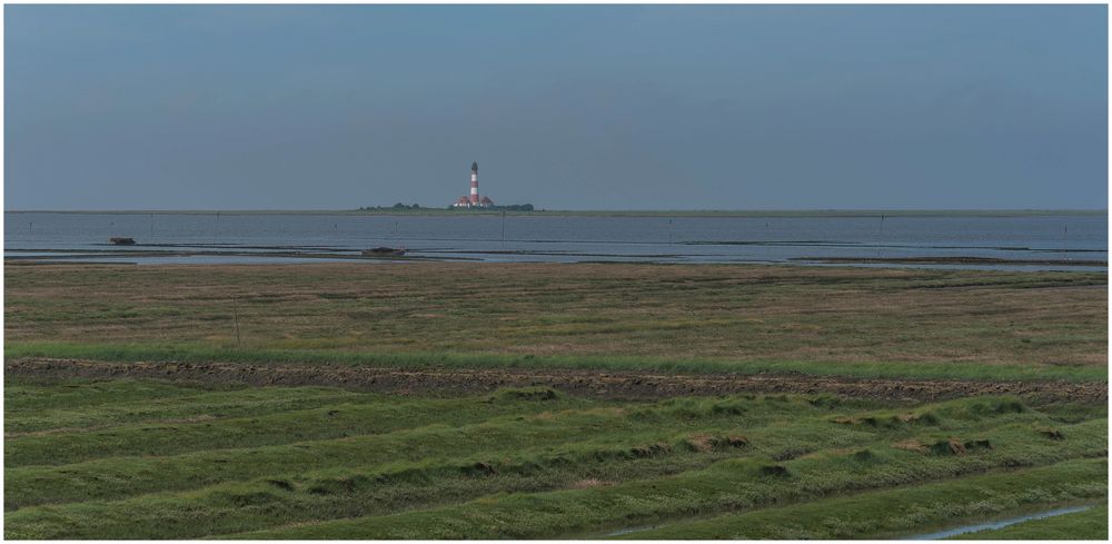 Westerhever im Dunst