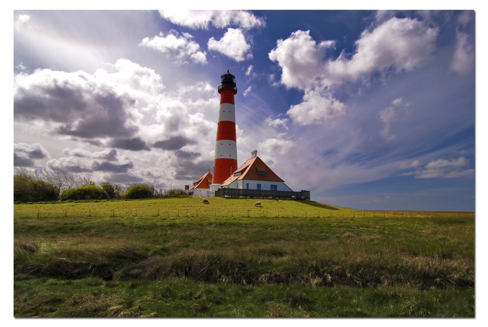 Westerhever im Mai von Tom Schrader 