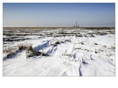 Westerhever im Schnee..