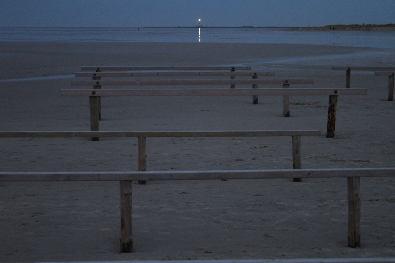 Westerhever in der blauen Stunde