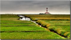 Westerhever Leuchtfeuer HDR