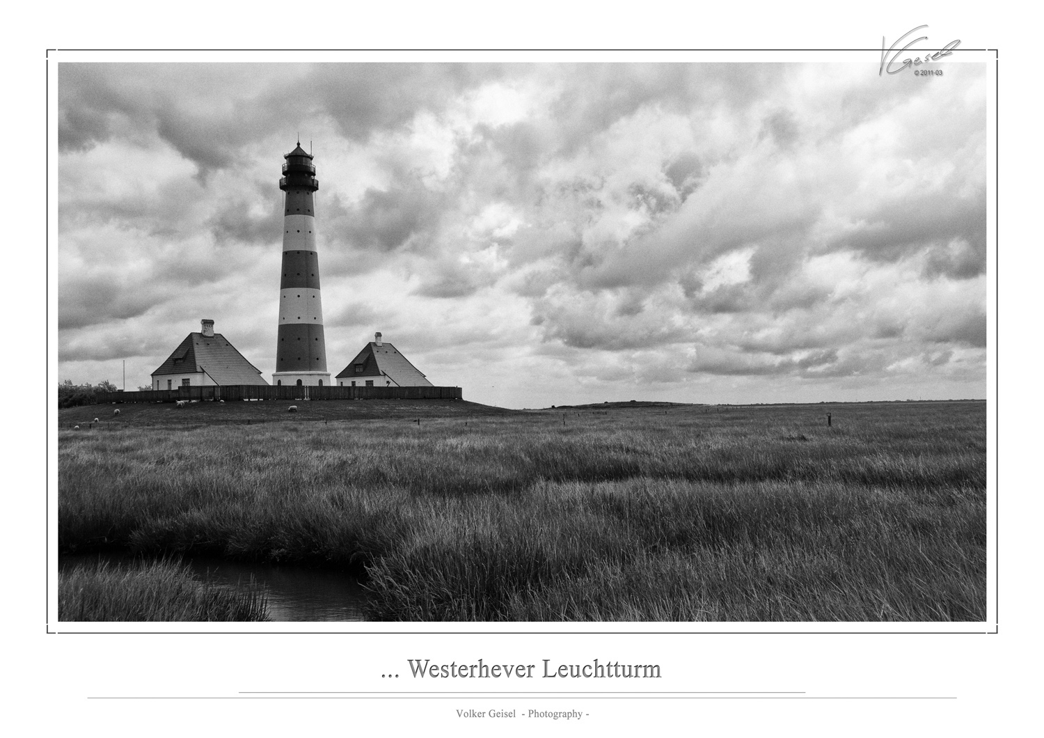 - - Westerhever Leuchtturm ---