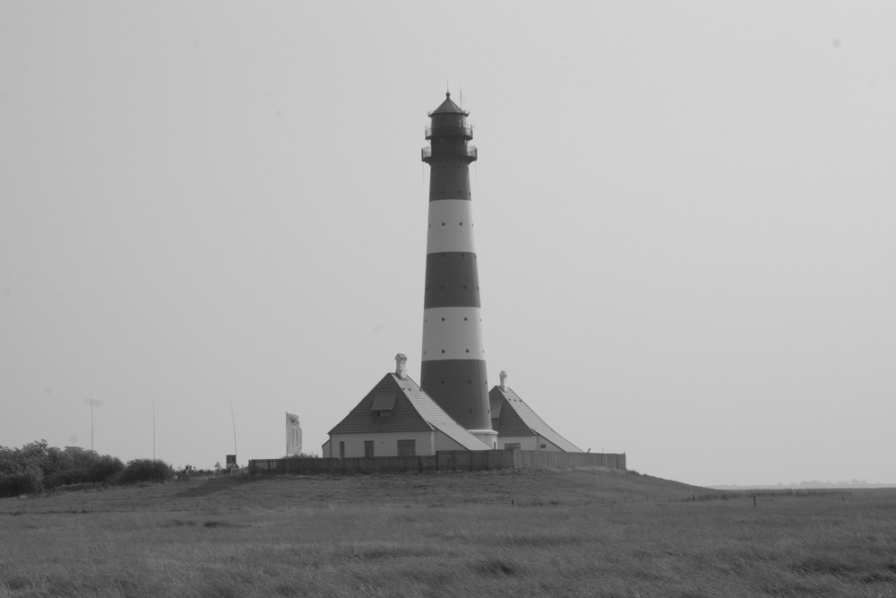 Westerhever Leuchtturm am 15 August 2009