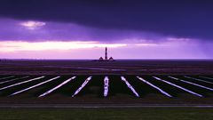 Westerhever Leuchtturm im Winter