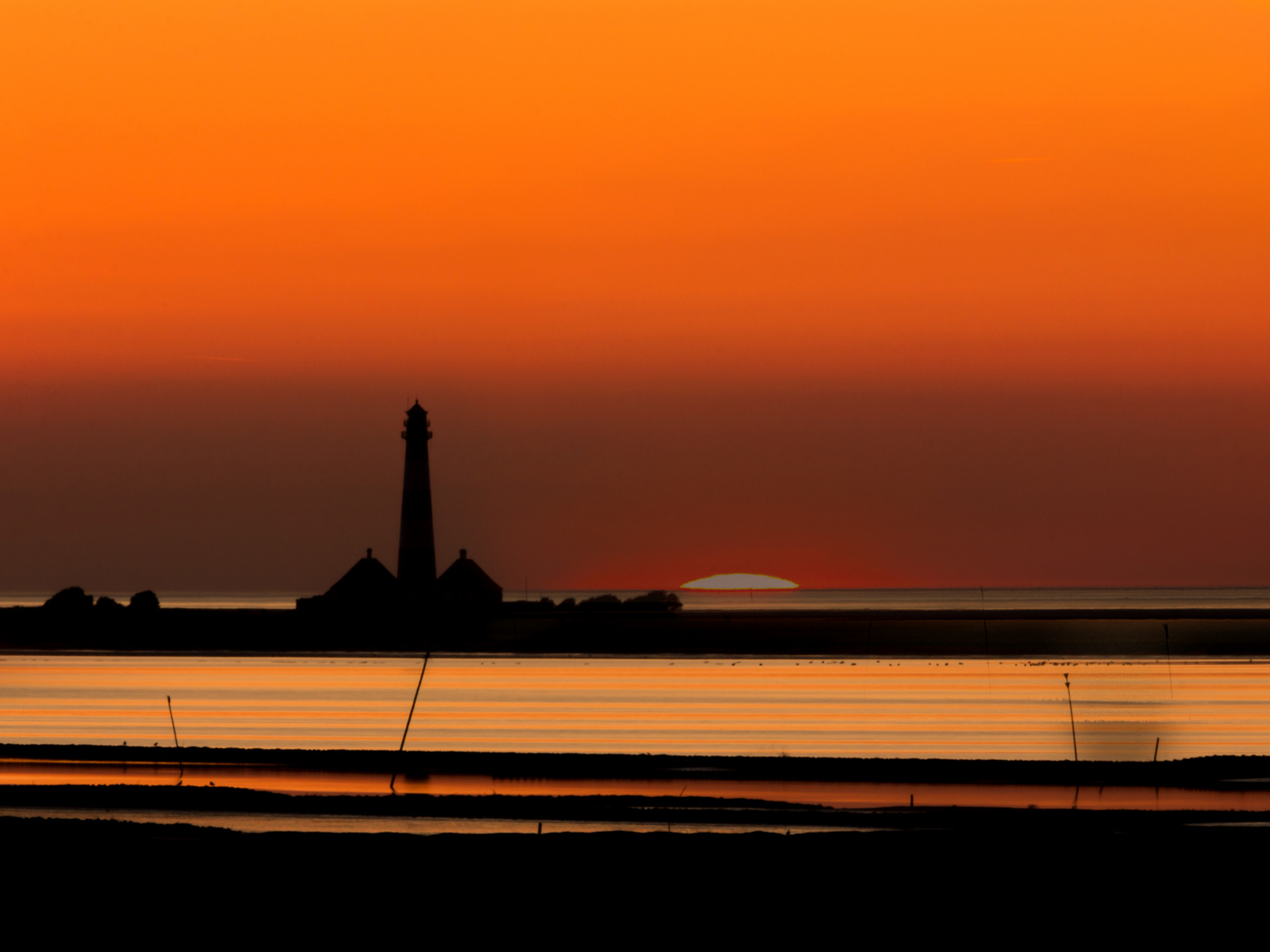 Westerhever Leuchtturm Mai 2018