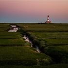 Westerhever nach Sonnenuntergang