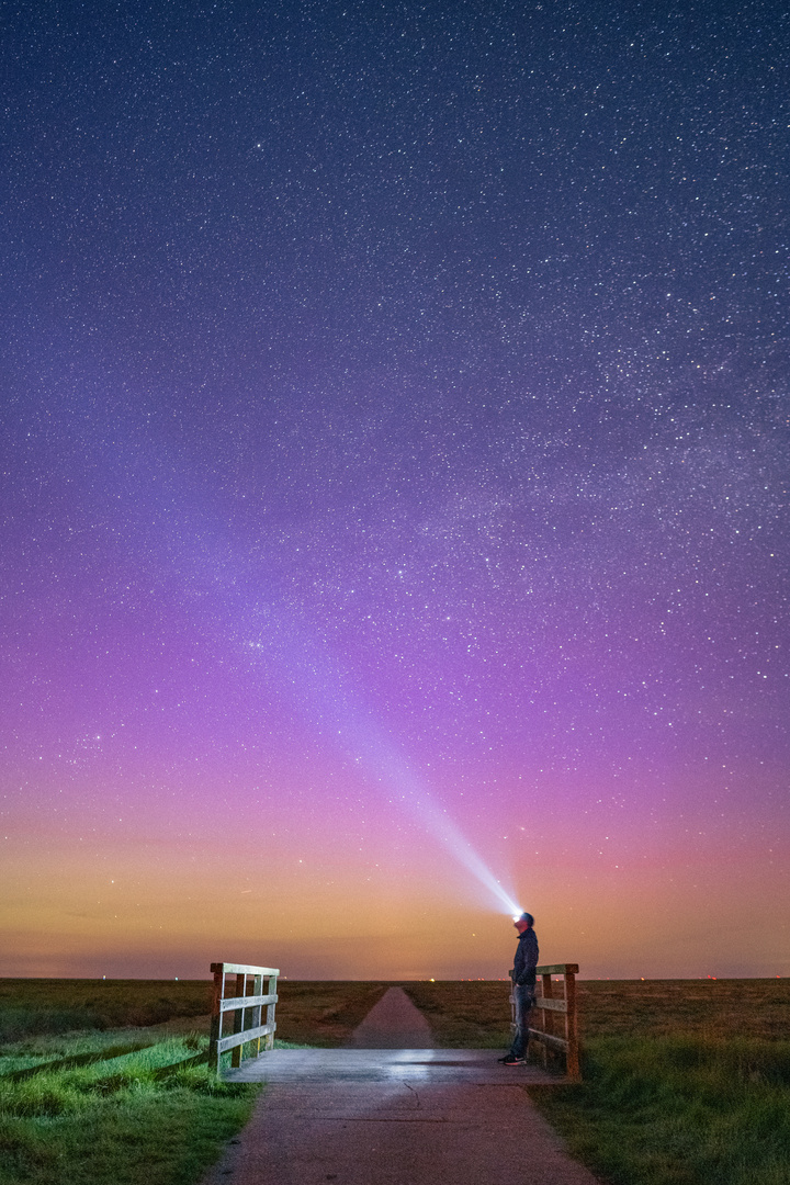 Westerhever Polarlichter