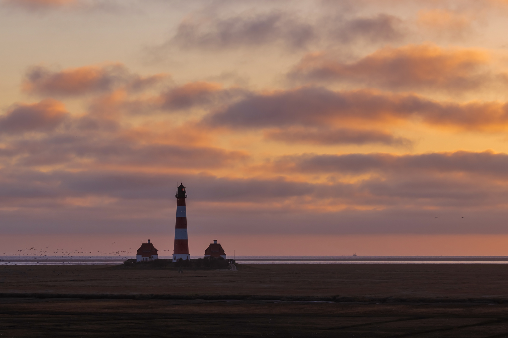 Westerhever Sand und das Abendleuchten