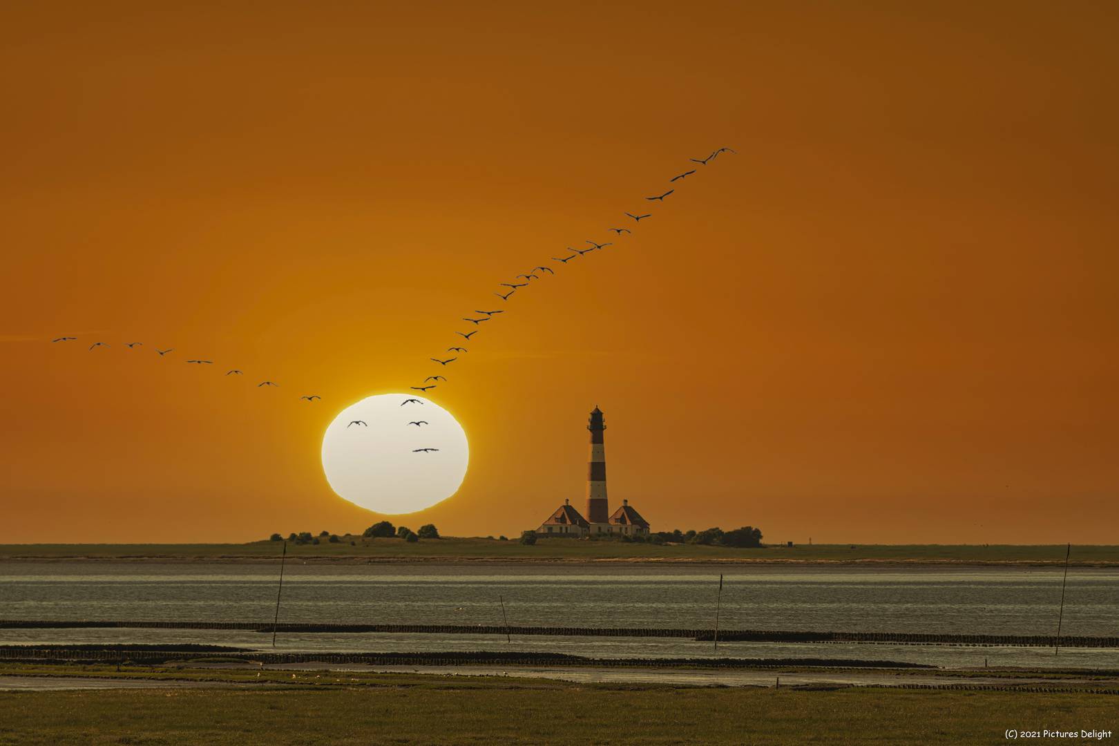 - Westerhever Sunset -