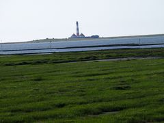 Westerhever vom Tümlauer Hafen aus