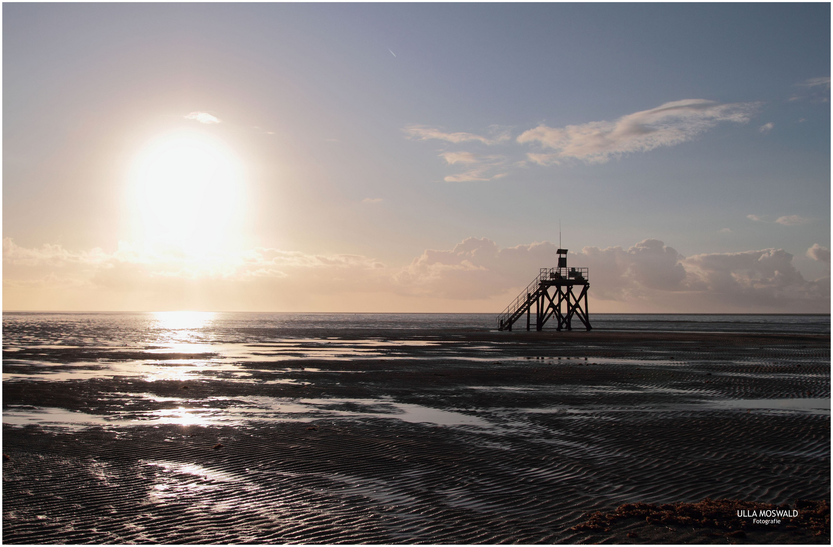 ...Westerhever Watt im Winter...