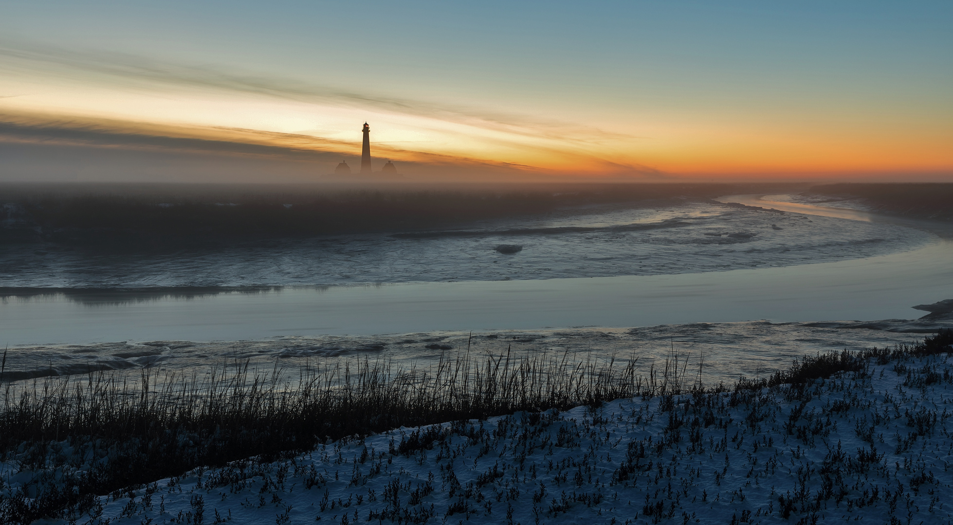 Westerhever Winterimpression 