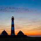 Westerhever_Leuchtturm_abends