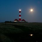 Westerheversand bei Vollmond