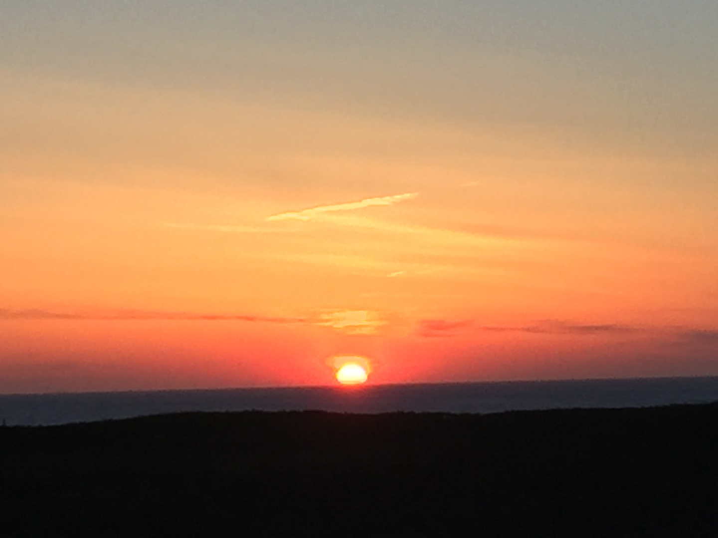 Westerländer  Sonnenuntergang 