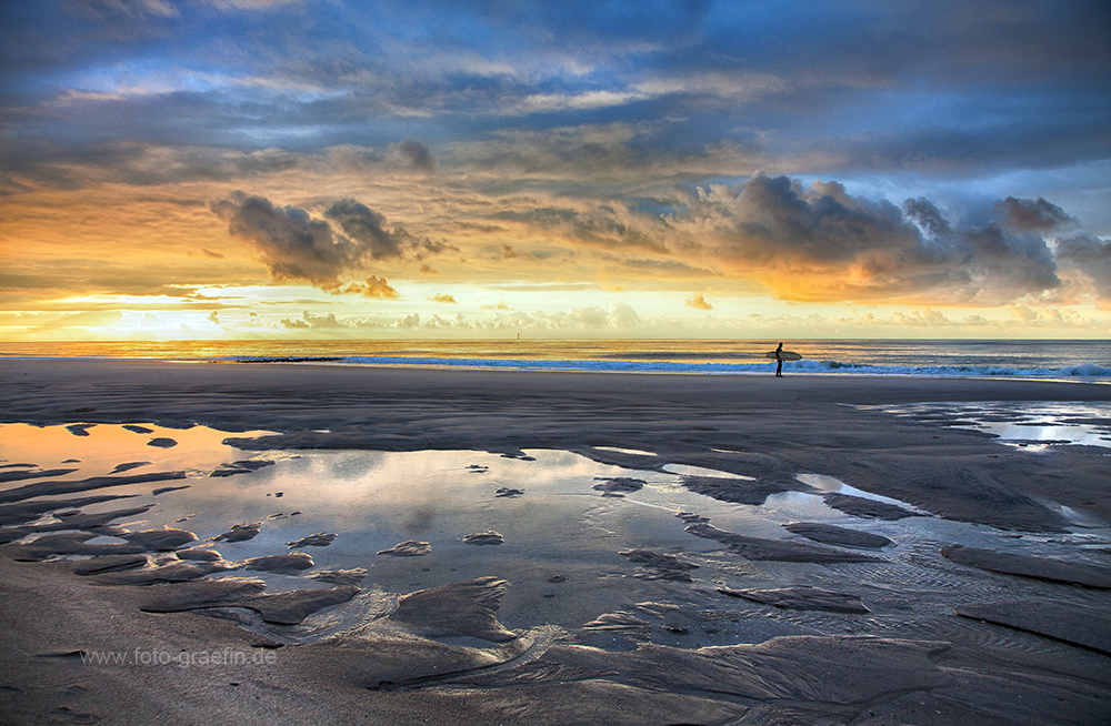 Westerland am Abend