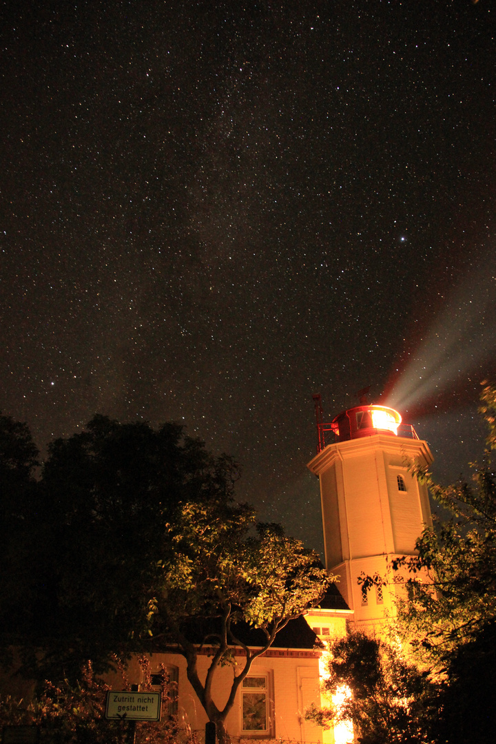 Westermarkelsdorf bei Nacht