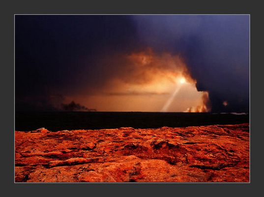 Western Australia / Burra Rock / Bushfire
