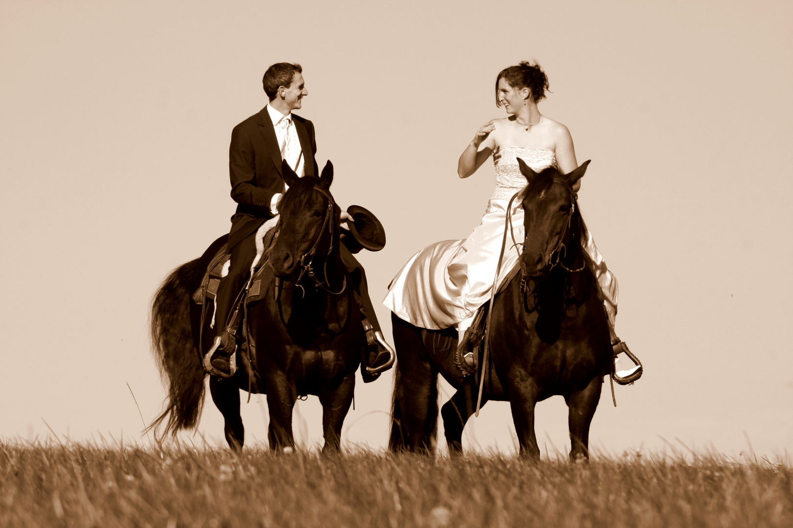 Western Hochzeit