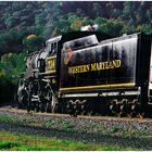 Western Maryland No. 734 on Helmstetter's Curve