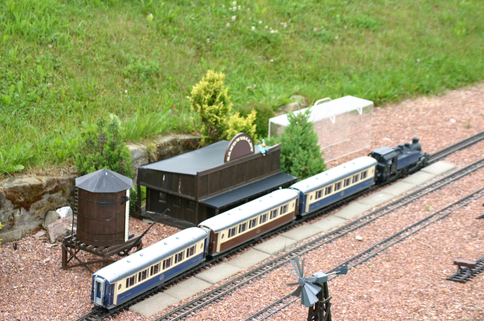 Westernbahnhof im Indianergebiet