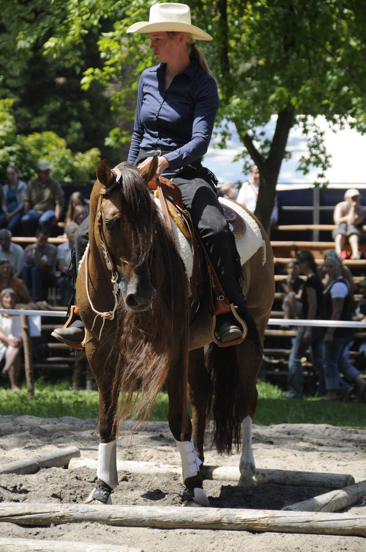 Westernreiten auf Burg Satzvey