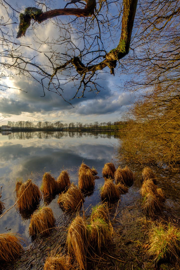 Westerwälder Seenplatte im Abendlicht