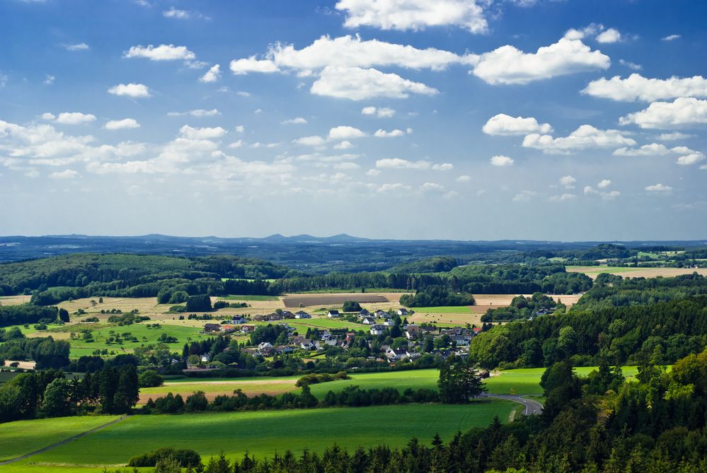 Westerwald im Sommer Foto & Bild  landschaft, Äcker, felder & wiesen, natur Bilder auf 