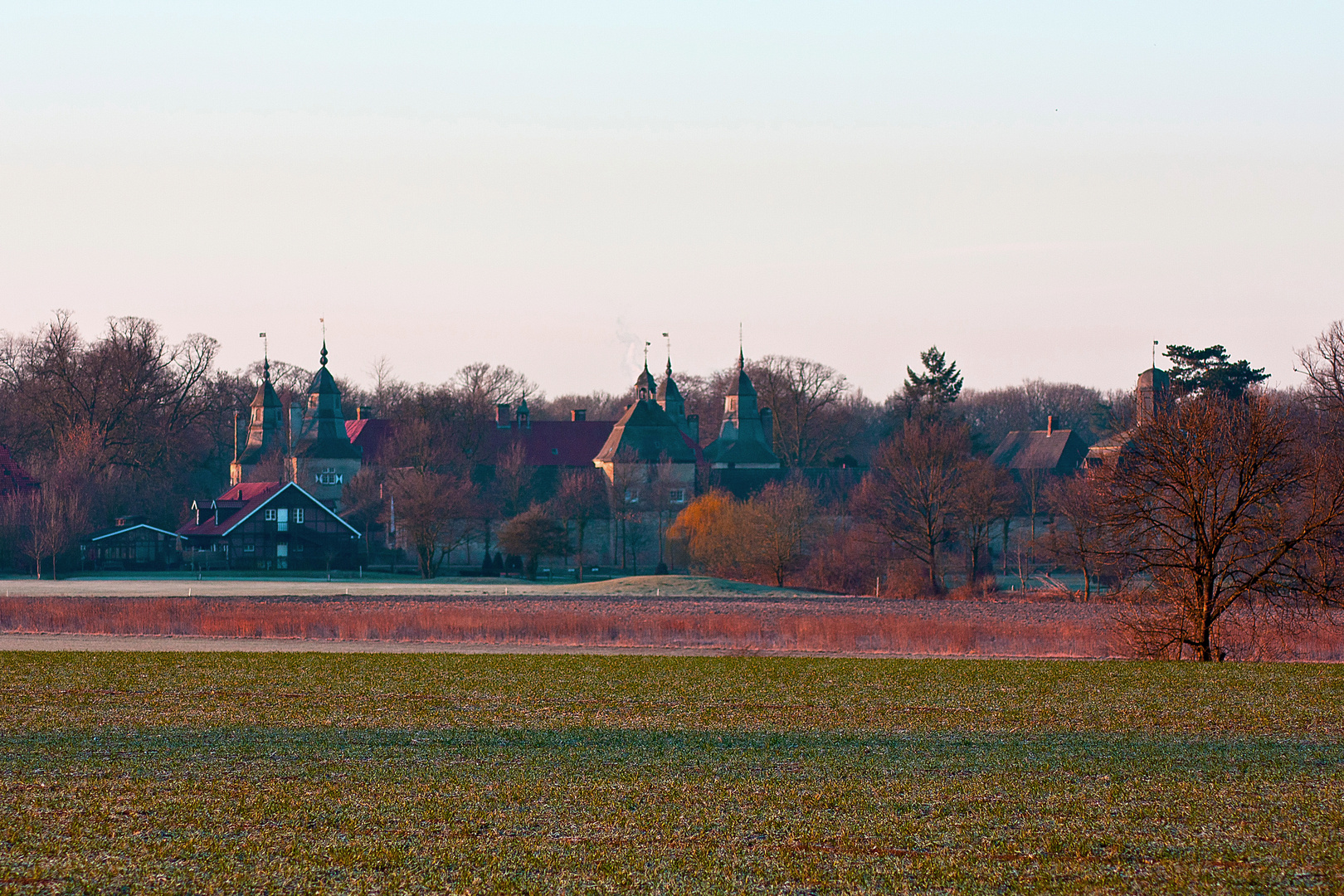 Westerwinkel im Sonnenaufgang