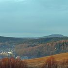 Westerzgebirge mit Fichtelberg südlich von Annaberg-Buchholz