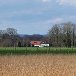 Westfälische Landschaft im Winter.