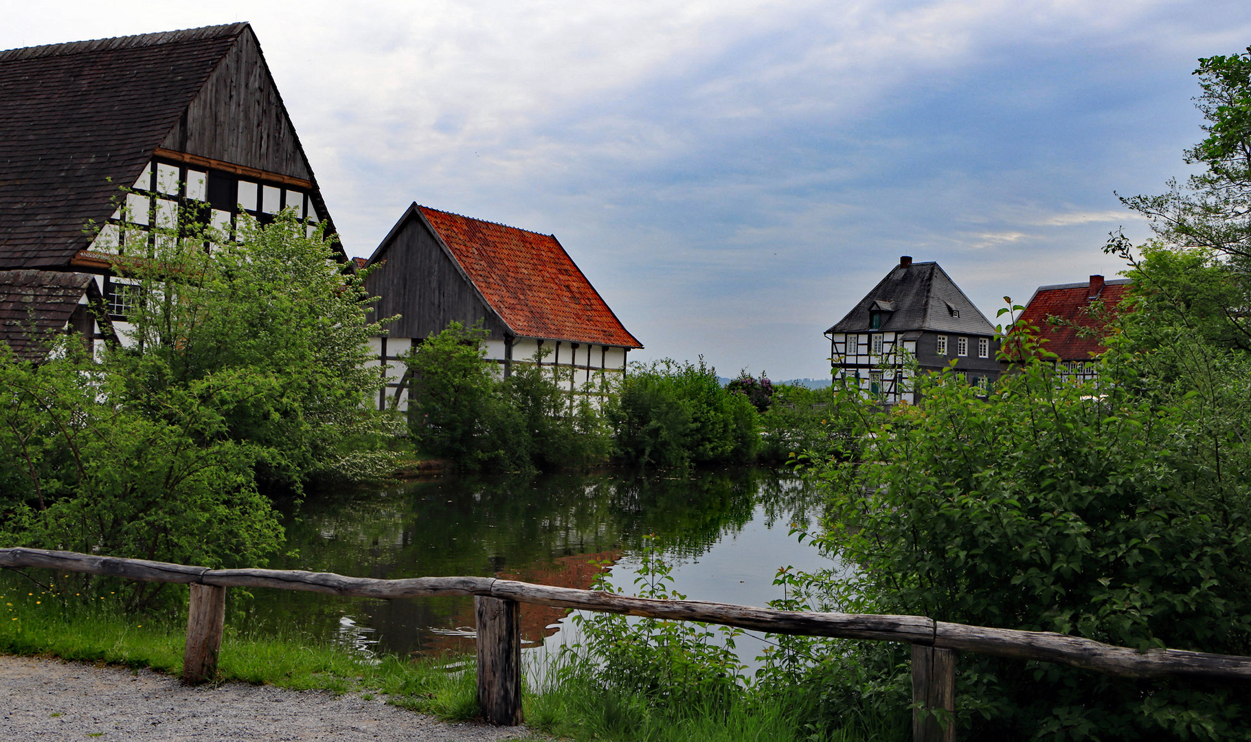 Westfälisches Freilichtmuseum Detmold - Mein Beitrag zum Spiegeltag