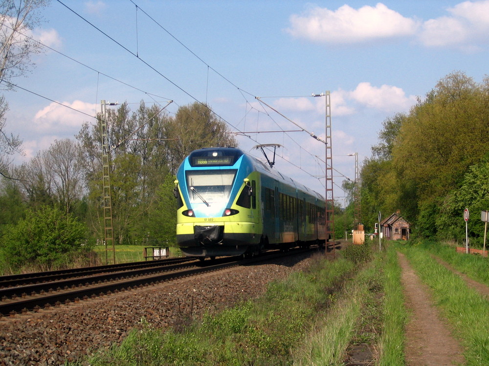Westfalenbahn ET 003 auf dem Weg nach Osnabrück