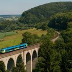 Westfalenbahn im grünen Beketal