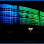 Westfalenhallen Dortmund bei Nacht